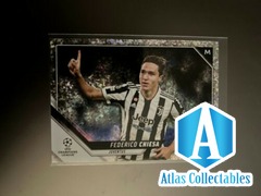 2021-22 Topps UEFA Champions League Sparkle Foil Parallel #137 Federico Chiesa